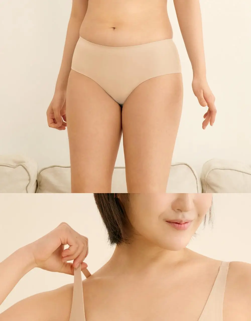 [류혜영 PICK] 마른파이브 쉬어 브라 커브넥 텐션윙 4colors (S~XXL) 상세페이지 16